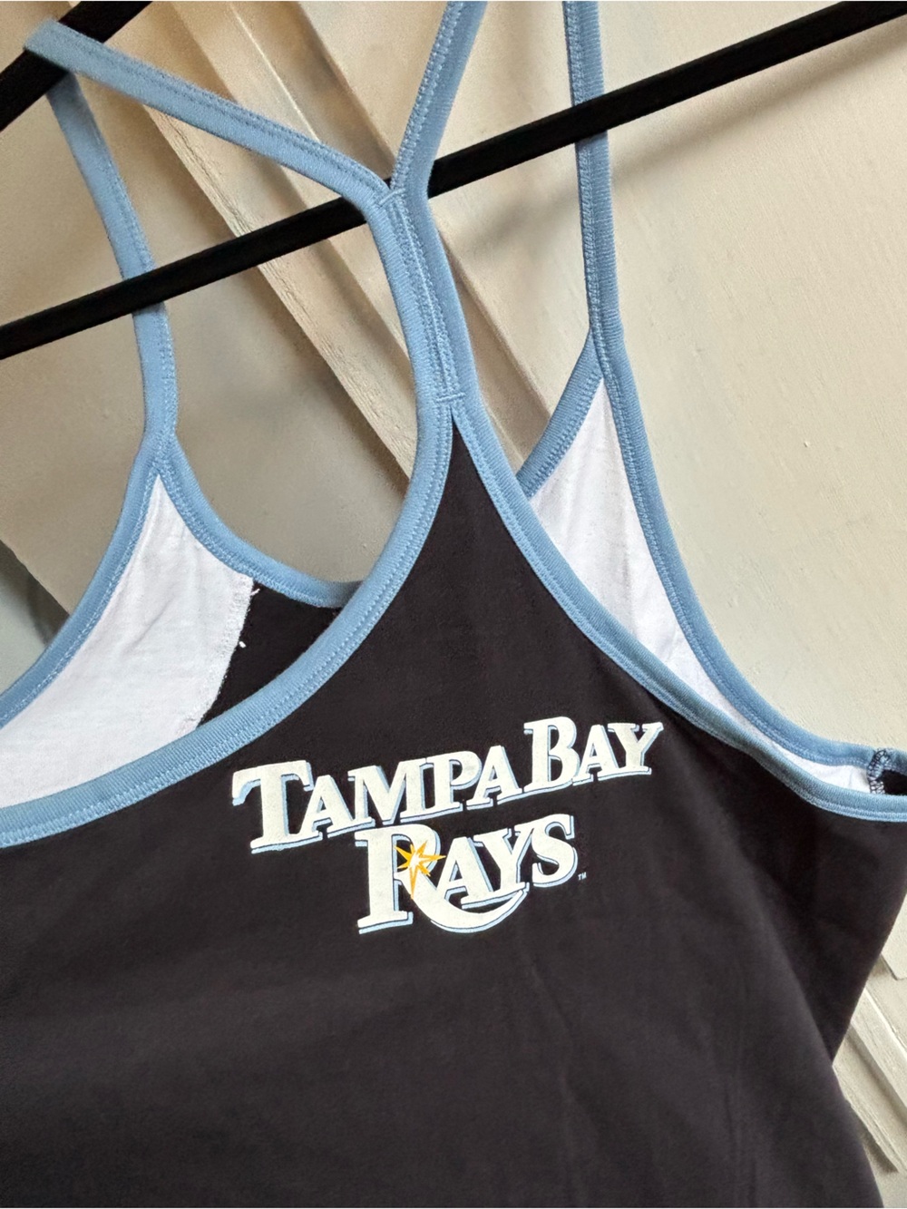 New Era Black, White & Light Blue Kids One-Piece Bodysuit - Picture 4 of 5